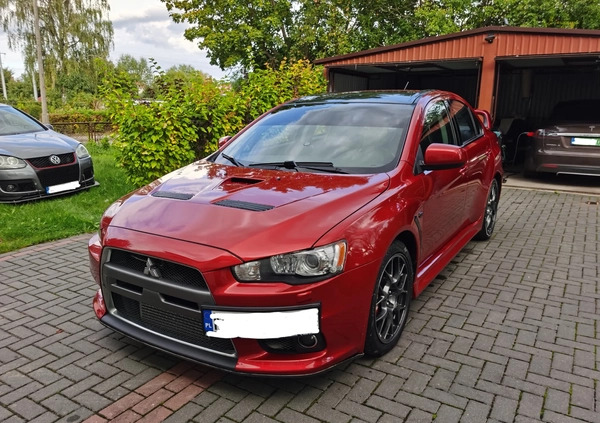 Mitsubishi Lancer Evolution cena 160000 przebieg: 120000, rok produkcji 2010 z Braniewo małe 92